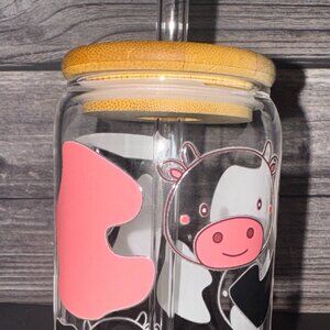 "Cow" Themed Custom Cup